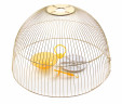 Клетка для малых и средних птиц, круглая GOLDEN CAGE, 370