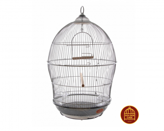 Клетка для малых и средних птиц, круглая GOLDEN CAGE, 370