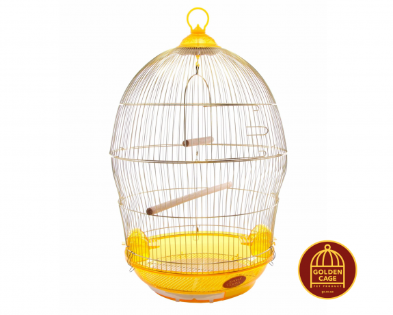 Клетка для малых и средних птиц, круглая GOLDEN CAGE, 370