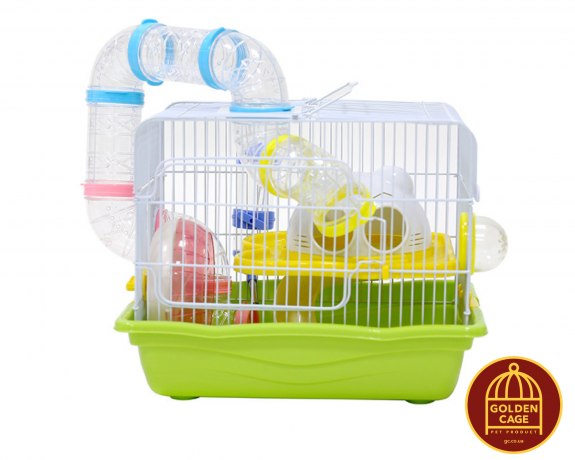 Клетка для малых грызунов GOLDEN CAGE, М011В c лабиринтом